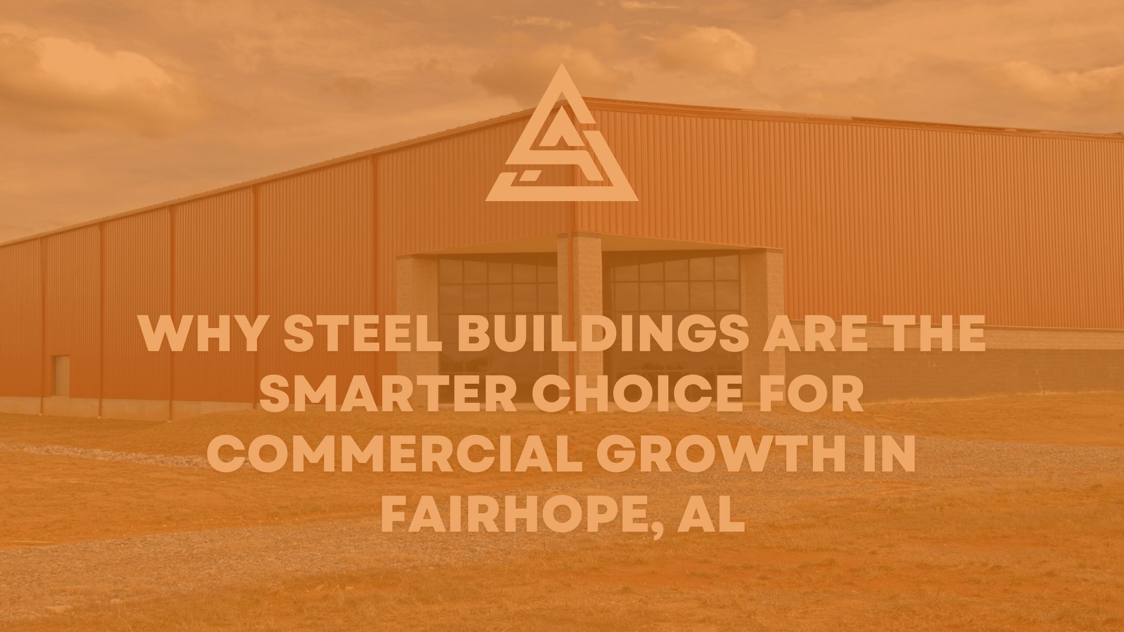 Steel building in Fairhope AL by Apex Contracting